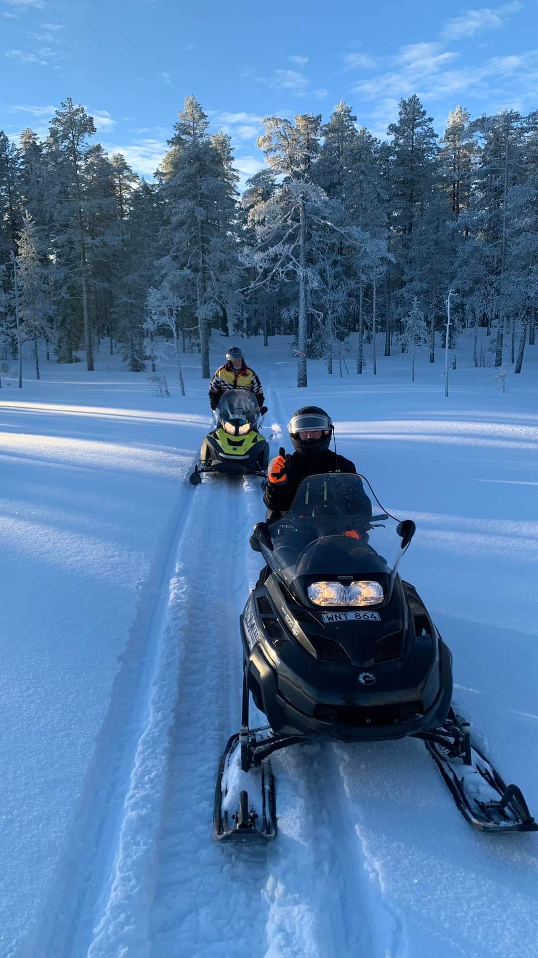 Jörgen, David & Sten har trampat Björksjön-Pärmsjön-Stortannsjön